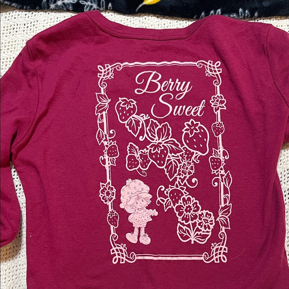 Berry Sweet Women's Crop Top - Pink